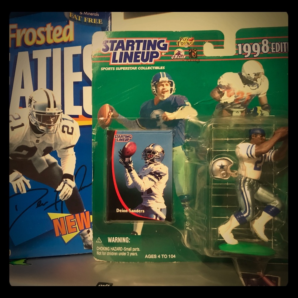STARTING LINEUP 98 DALLAS COWBOYS Deon Sanders